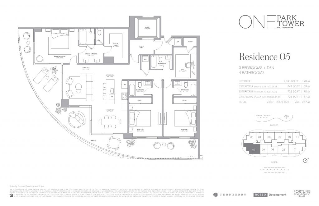 Residence 05 One Park Tower