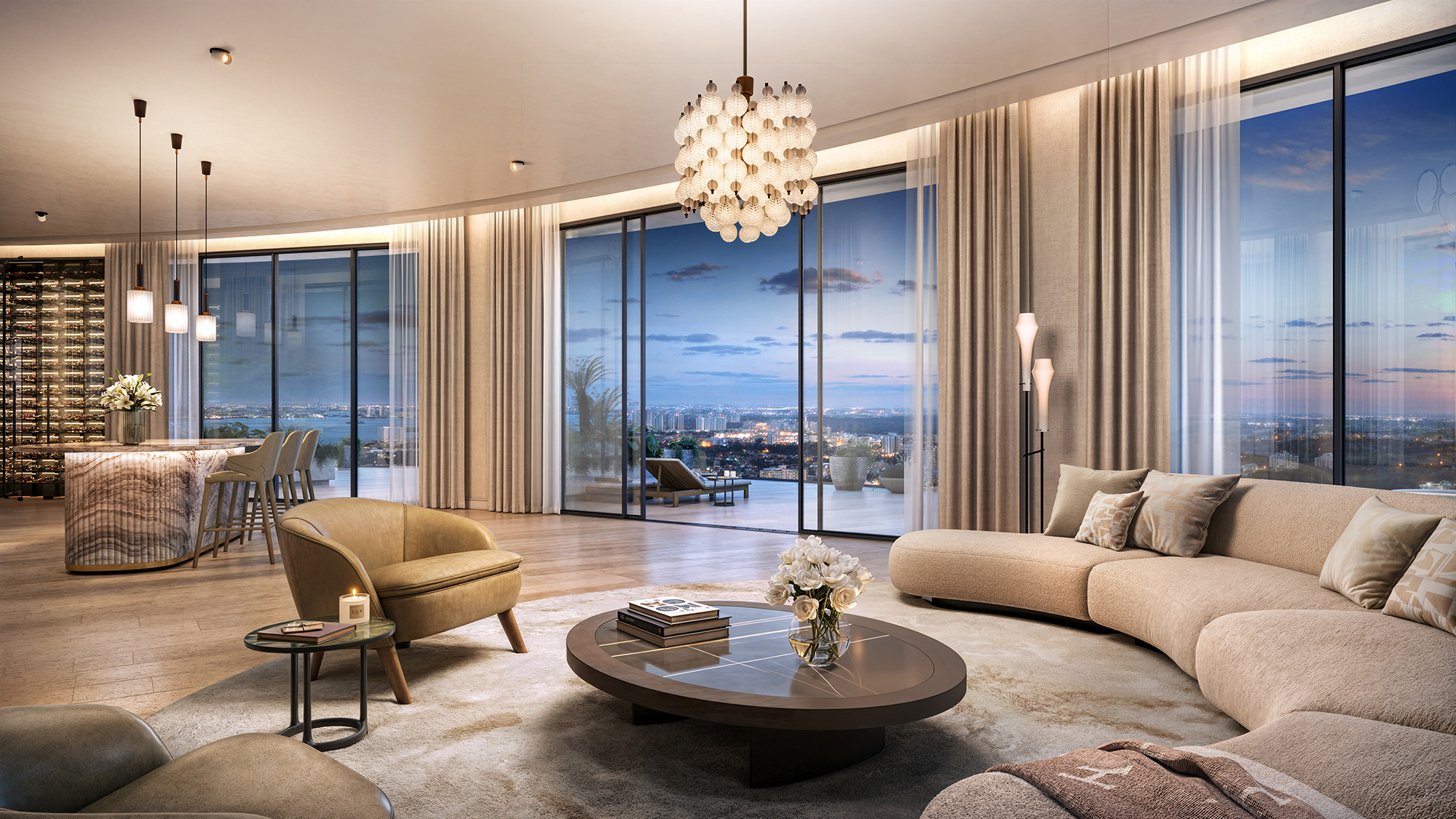 One Park Tower Penthouses