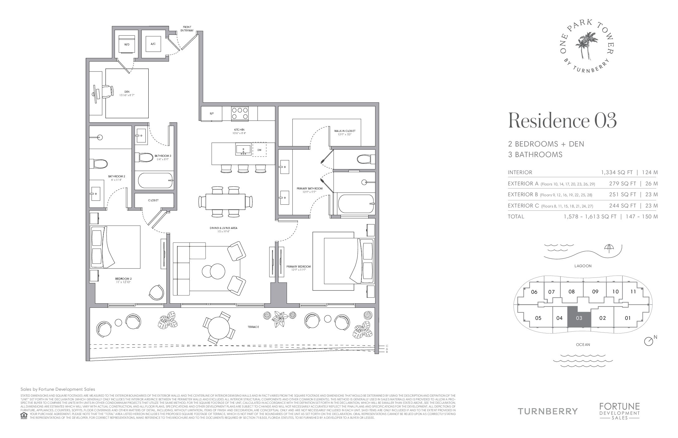 Floorplan for Residence 03